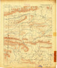Poteau Mountain Arkansas Historical topographic map, 1:125000 scale, 30 X 30 Minute, Year 1890