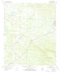 Potter Arkansas Historical topographic map, 1:24000 scale, 7.5 X 7.5 Minute, Year 1958
