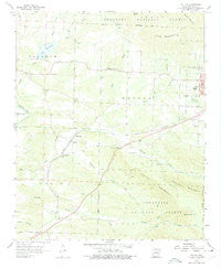 Potter Arkansas Historical topographic map, 1:24000 scale, 7.5 X 7.5 Minute, Year 1958
