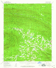 Potter Arkansas Historical topographic map, 1:62500 scale, 15 X 15 Minute, Year 1958