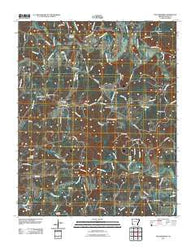 Poughkeepsie Arkansas Historical topographic map, 1:24000 scale, 7.5 X 7.5 Minute, Year 2011