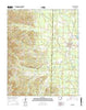 Poyen Arkansas Current topographic map, 1:24000 scale, 7.5 X 7.5 Minute, Year 2014