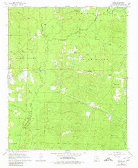 Prague Arkansas Historical topographic map, 1:24000 scale, 7.5 X 7.5 Minute, Year 1964