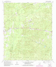 Prague Arkansas Historical topographic map, 1:24000 scale, 7.5 X 7.5 Minute, Year 1964