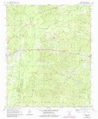 Prague Arkansas Historical topographic map, 1:24000 scale, 7.5 X 7.5 Minute, Year 1964