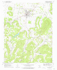 Prairie Grove Arkansas Historical topographic map, 1:24000 scale, 7.5 X 7.5 Minute, Year 1970
