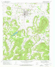 Prairie Grove Arkansas Historical topographic map, 1:24000 scale, 7.5 X 7.5 Minute, Year 1970