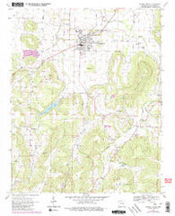 Prairie Grove Arkansas Historical topographic map, 1:24000 scale, 7.5 X 7.5 Minute, Year 1970