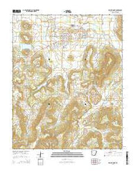Prairie Grove Arkansas Current topographic map, 1:24000 scale, 7.5 X 7.5 Minute, Year 2014