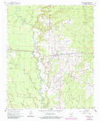 Prattsville Arkansas Historical topographic map, 1:24000 scale, 7.5 X 7.5 Minute, Year 1963
