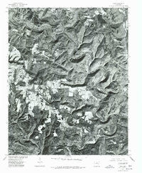 Prim Arkansas Historical topographic map, 1:24000 scale, 7.5 X 7.5 Minute, Year 1976