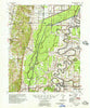 Princedale Arkansas Historical topographic map, 1:62500 scale, 15 X 15 Minute, Year 1956