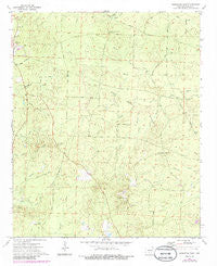 Princeton East Arkansas Historical topographic map, 1:24000 scale, 7.5 X 7.5 Minute, Year 1973