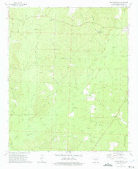 Princeton West Arkansas Historical topographic map, 1:24000 scale, 7.5 X 7.5 Minute, Year 1973
