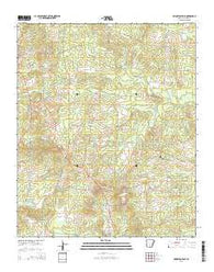 Princeton East Arkansas Current topographic map, 1:24000 scale, 7.5 X 7.5 Minute, Year 2014