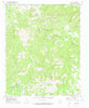 Pyatt Arkansas Historical topographic map, 1:24000 scale, 7.5 X 7.5 Minute, Year 1972