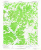 Ravenden Springs SE Arkansas Historical topographic map, 1:24000 scale, 7.5 X 7.5 Minute, Year 1966