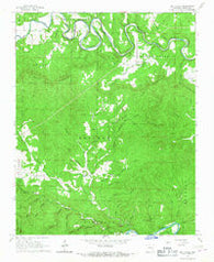 Rea Valley Arkansas Historical topographic map, 1:24000 scale, 7.5 X 7.5 Minute, Year 1966