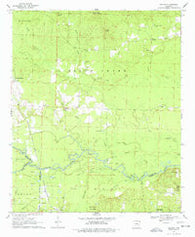 Reader Arkansas Historical topographic map, 1:24000 scale, 7.5 X 7.5 Minute, Year 1970