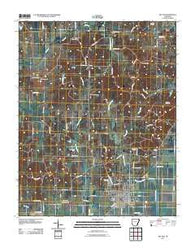 Rector Arkansas Historical topographic map, 1:24000 scale, 7.5 X 7.5 Minute, Year 2011