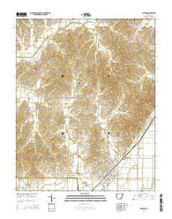 Rector Arkansas Current topographic map, 1:24000 scale, 7.5 X 7.5 Minute, Year 2014