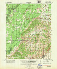 Rector Arkansas Historical topographic map, 1:62500 scale, 15 X 15 Minute, Year 1935
