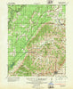 Rector Arkansas Historical topographic map, 1:62500 scale, 15 X 15 Minute, Year 1935