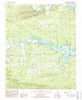 Reed Mountain Arkansas Historical topographic map, 1:24000 scale, 7.5 X 7.5 Minute, Year 1986