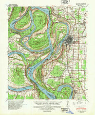 Refuge Mississippi Historical topographic map, 1:62500 scale, 15 X 15 Minute, Year 1939
