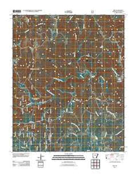 Rex Arkansas Historical topographic map, 1:24000 scale, 7.5 X 7.5 Minute, Year 2011