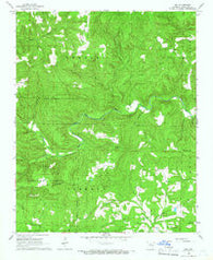 Rex Arkansas Historical topographic map, 1:24000 scale, 7.5 X 7.5 Minute, Year 1965