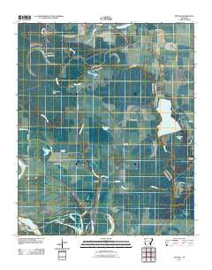 Reydell Arkansas Historical topographic map, 1:24000 scale, 7.5 X 7.5 Minute, Year 2011