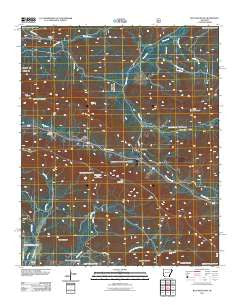 Rich Mountain Arkansas Historical topographic map, 1:24000 scale, 7.5 X 7.5 Minute, Year 2011