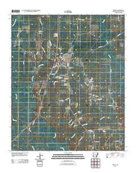 Rison Arkansas Historical topographic map, 1:24000 scale, 7.5 X 7.5 Minute, Year 2011