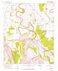 Rob Roy Arkansas Historical topographic map, 1:24000 scale, 7.5 X 7.5 Minute, Year 1964