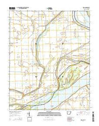Rosa Arkansas Current topographic map, 1:24000 scale, 7.5 X 7.5 Minute, Year 2014