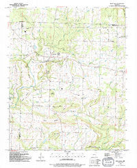 Rose Bud Arkansas Historical topographic map, 1:24000 scale, 7.5 X 7.5 Minute, Year 1994
