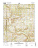 Rose Bud Arkansas Current topographic map, 1:24000 scale, 7.5 X 7.5 Minute, Year 2014