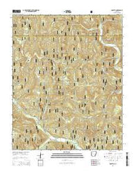 Rosetta Arkansas Current topographic map, 1:24000 scale, 7.5 X 7.5 Minute, Year 2014