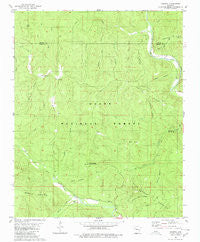 Rosetta Arkansas Historical topographic map, 1:24000 scale, 7.5 X 7.5 Minute, Year 1980