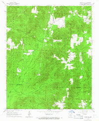 Round Hill Arkansas Historical topographic map, 1:24000 scale, 7.5 X 7.5 Minute, Year 1965