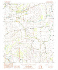 Round Pond Arkansas Historical topographic map, 1:24000 scale, 7.5 X 7.5 Minute, Year 1984