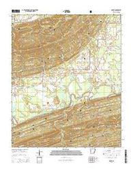 Rover Arkansas Current topographic map, 1:24000 scale, 7.5 X 7.5 Minute, Year 2014