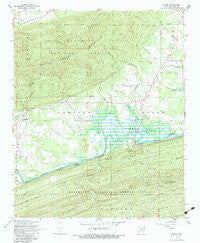 Rover Arkansas Historical topographic map, 1:24000 scale, 7.5 X 7.5 Minute, Year 1968