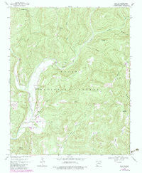 Rudy NE Arkansas Historical topographic map, 1:24000 scale, 7.5 X 7.5 Minute, Year 1970