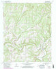 Rudy Arkansas Historical topographic map, 1:24000 scale, 7.5 X 7.5 Minute, Year 1969