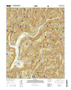 Rudy NE Arkansas Current topographic map, 1:24000 scale, 7.5 X 7.5 Minute, Year 2014