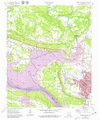 Russellville West Arkansas Historical topographic map, 1:24000 scale, 7.5 X 7.5 Minute, Year 1963