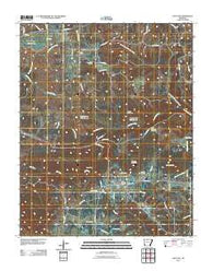 Saint Joe Arkansas Historical topographic map, 1:24000 scale, 7.5 X 7.5 Minute, Year 2011