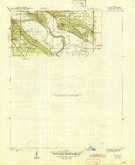 Salado Arkansas Historical topographic map, 1:31680 scale, 7.5 X 7.5 Minute, Year 1942